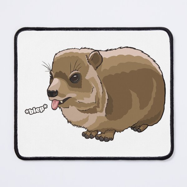 Item preview, Hyrax Blep - Cute and Funny Animal Art designed and sold by Jakkuri.