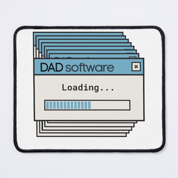 Item preview, Dad Software Loading designed and sold by Messy Artist Designs.
