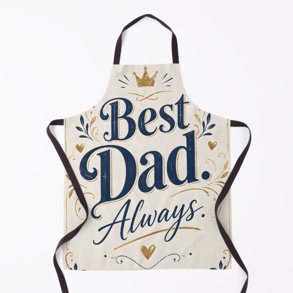 Item preview, Best Dad Always – Elegant Vintage Typography Father's Day Greeting Card designed and sold by blankTeeShirt.