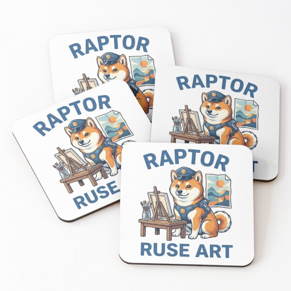 Item preview, A Shiba Inu police officer paints a picture designed and sold by Ahmedsyde.