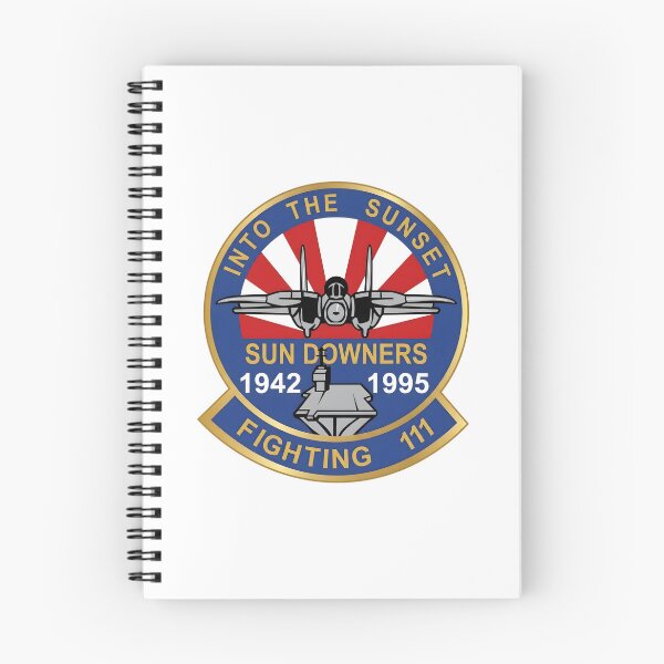Item preview, Deactivation Commemorative Patch of the US Navy VF-111 "Sundowners" Fighter Squadron designed and sold by CharlieDesings.