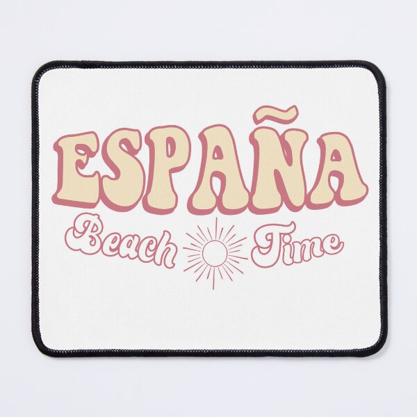 Item preview, España Beach Time Retro Groovy Spain Beach Lover T-Shirt designed and sold by Atique Creations.