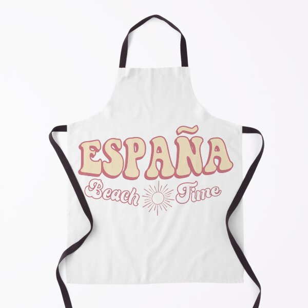 Item preview, España Beach Time Retro Groovy Spain Beach Lover T-Shirt designed and sold by Atique Creations.