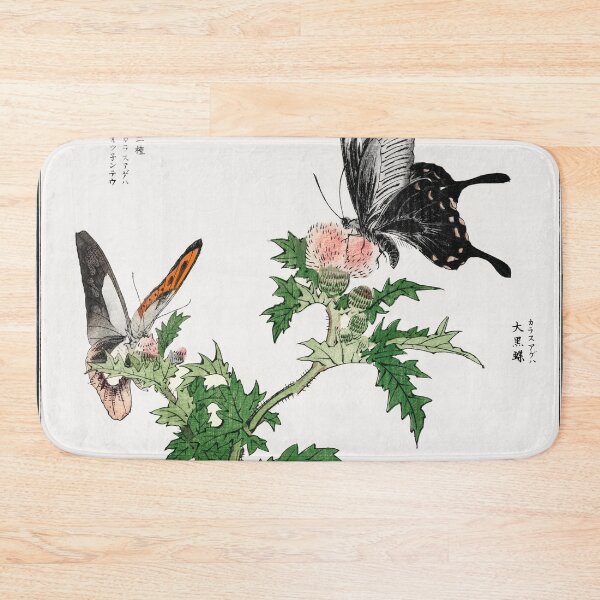 Item preview, Vintage Butterfly and Flower Illustration - 1910 - Morimoto Toko designed and sold by TheHappyK.
