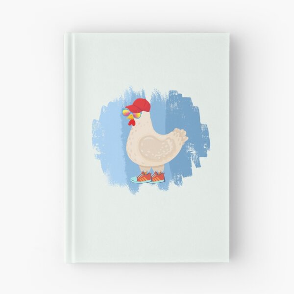 Item preview, Cool Chicken Wearing Hat, Glasses & Sneakers | Funny Farm Animal Cartoon designed and sold by ChooseAndPrint.