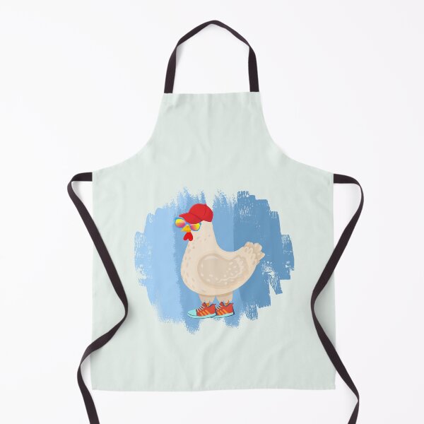 Item preview, Cool Chicken Wearing Hat, Glasses & Sneakers | Funny Farm Animal Cartoon designed and sold by ChooseAndPrint.