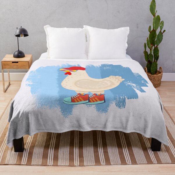 Item preview, Cool Chicken Wearing Hat, Glasses & Sneakers | Funny Farm Animal Cartoon designed and sold by ChooseAndPrint.