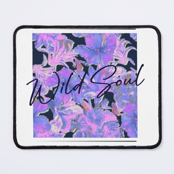 Item preview, Society Wild Soul Feel Free Purple Floral Aesthetic T-Shirt designed and sold by Atique Creations.