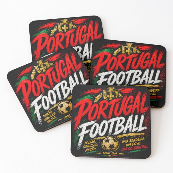 Item preview, Portugal Football Typography Design | National Soccer Fan Art designed and sold by TKOprintdesigns.