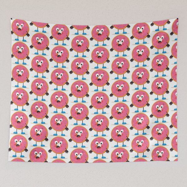 Item preview, Shy Cute Donut Character designed and sold by BetweenForms.