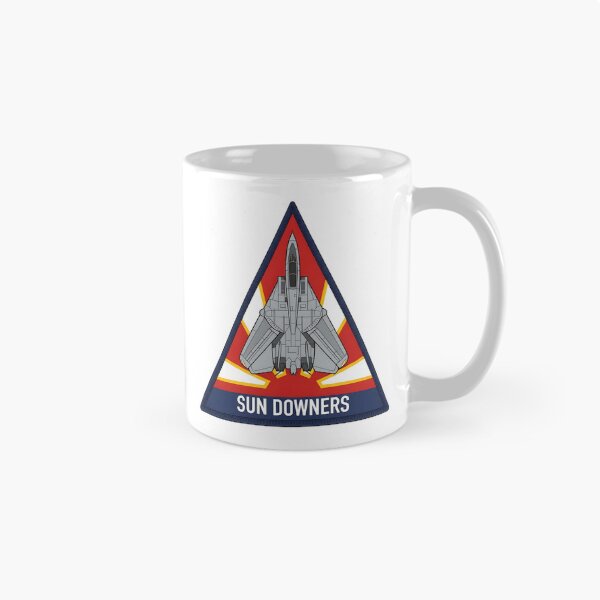Item preview, Official Squadron Tail Crest Patch of the US Navy VF-111 "Sundowners" designed and sold by CharlieDesings.