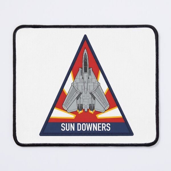 Item preview, Official Squadron Tail Crest Patch of the US Navy VF-111 "Sundowners" designed and sold by CharlieDesings.