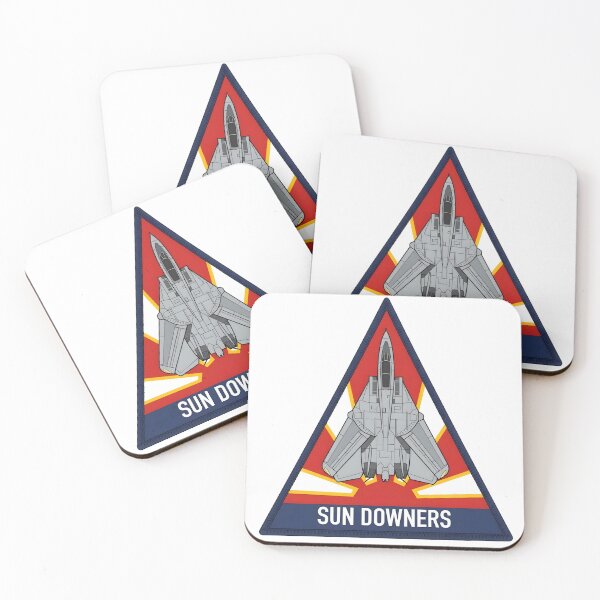 Item preview, Official Squadron Tail Crest Patch of the US Navy VF-111 "Sundowners" designed and sold by CharlieDesings.