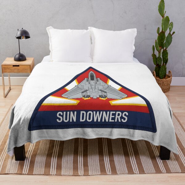 Item preview, Official Squadron Tail Crest Patch of the US Navy VF-111 "Sundowners" designed and sold by CharlieDesings.