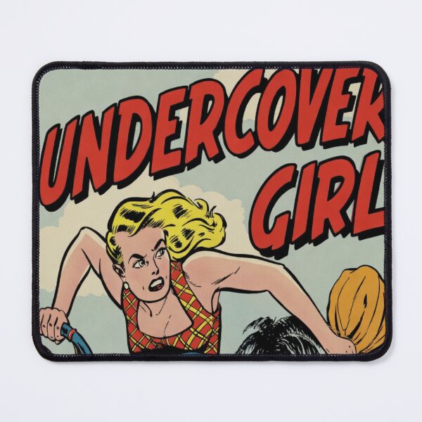 Item preview, Daring Motorcycle Escape Featuring Classic Undercover Girl Heroine designed and sold by Analog Aura .