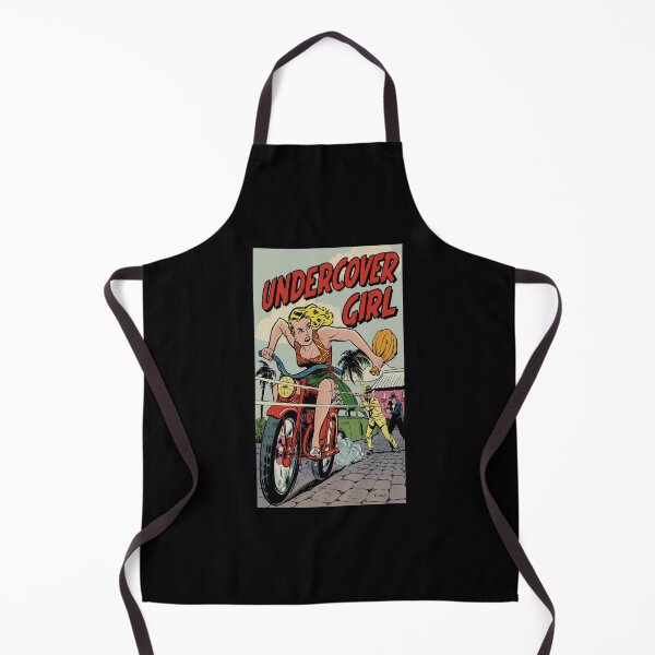 Item preview, Daring Motorcycle Escape Featuring Classic Undercover Girl Heroine designed and sold by Analog Aura .