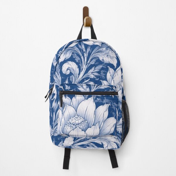 Item preview, WELCOME THAILAND – Blue Jasmine Relief Ornament | Elegant Thai Floral Pattern Travel Souvenir Design designed and sold by Beeform.