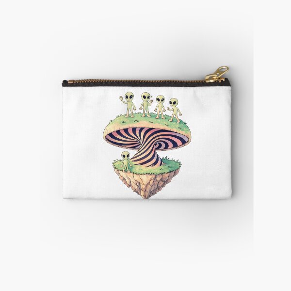 Item preview, Psychedelic Alien Mushroom Trippy Tee Festival Streetwear designed and sold by SoftSproutstu.