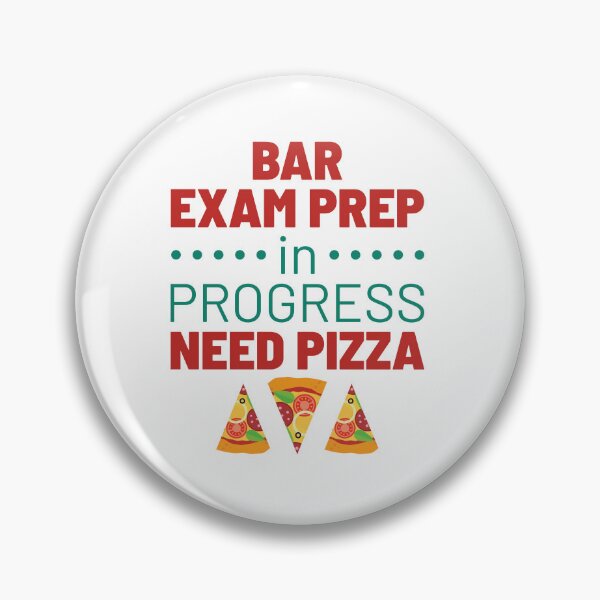 Item preview, Funny Bar Exam Prep Pizza designed and sold by jaygo.