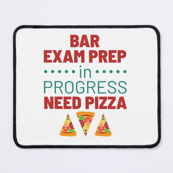 Item preview, Funny Bar Exam Prep Pizza designed and sold by jaygo.
