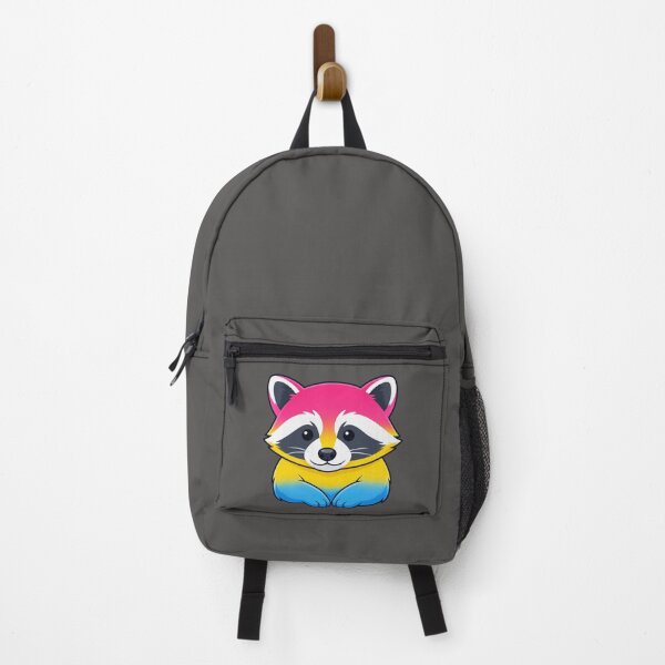 Item preview, Cute Pansexual Raccoon in Pan Pride Colors designed and sold by SweetLilith.