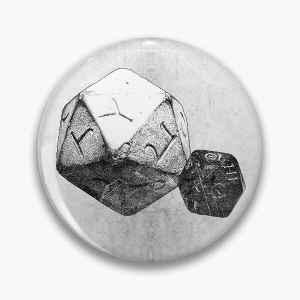 Item preview, Ancient 2nd Century BC Greek Twenty-Sided Icosahedron Die designed and sold by Ghoul Enterprises.