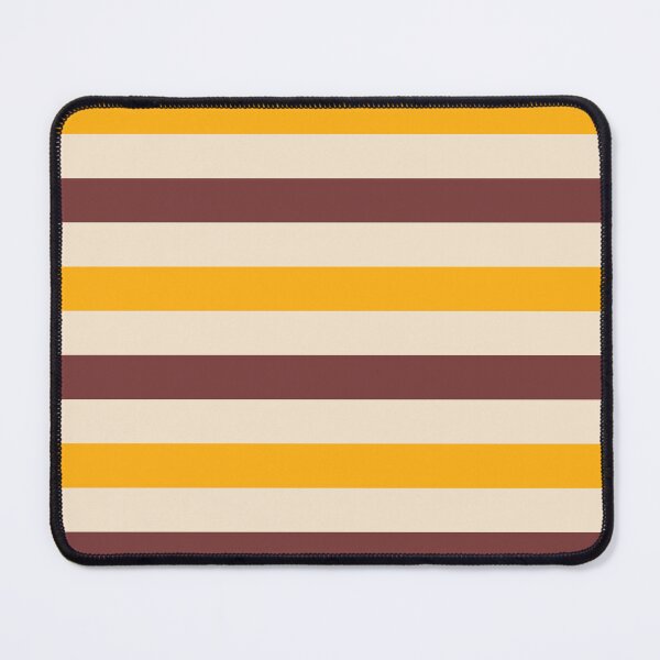 Item preview, Brown Beige and Yellow Horizontal Stripes designed and sold by tonymagnerart.