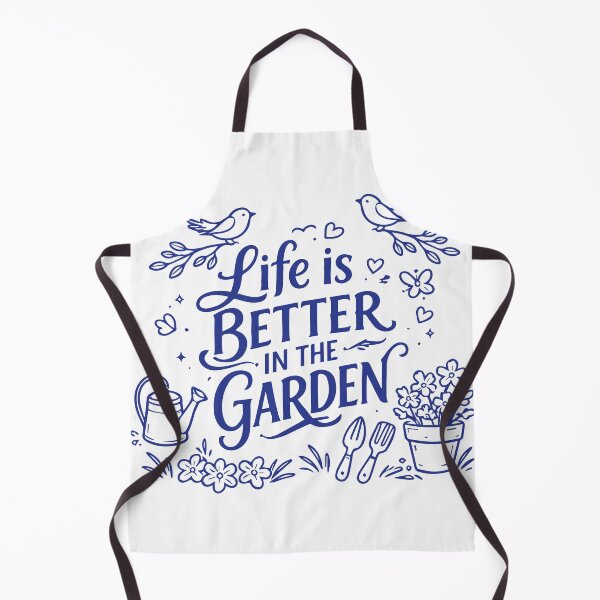 Item preview, Life Is Better In The Garden Gardening Quote Design designed and sold by ucpstudio.
