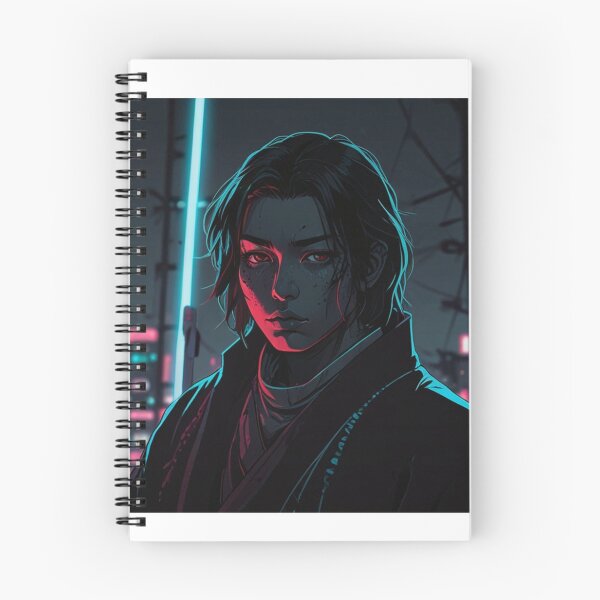 Item preview, Lo Fi Aesthetic Dark Anime Art | Luminous Techwear Anime Design designed and sold by Joy-boy-op.