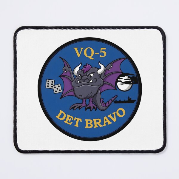 Item preview, Official Patch of the US Navy VQ-5 Detachment Bravo "SeaGargoyles" designed and sold by CharlieDesings.
