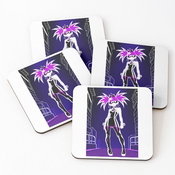 Item preview, Art - Character Neon Vibrant Anime Style designed and sold by AnimeShin.