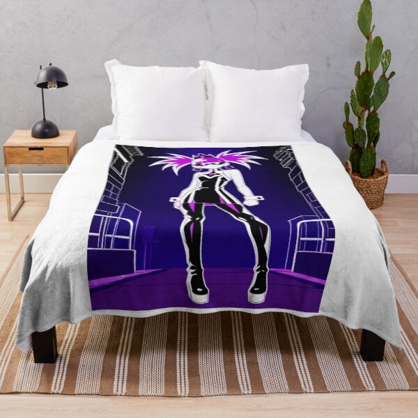 Item preview, Art - Character Neon Vibrant Anime Style designed and sold by AnimeShin.