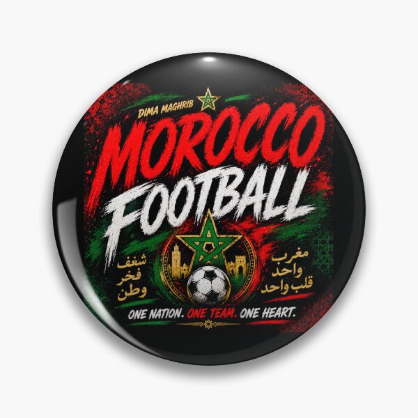 Item preview, Morocco Football Typography Design | National Football Fan Graphic designed and sold by TKOprintdesigns.