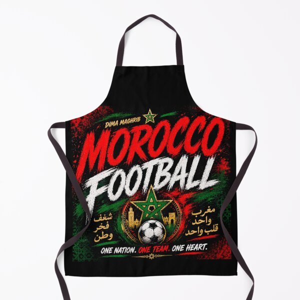 Item preview, Morocco Football Typography Design | National Football Fan Graphic designed and sold by TKOprintdesigns.