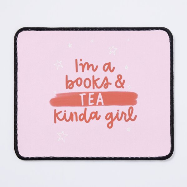 Item preview, I'm a books & tea kinda girl designed and sold by Starbubblepress.
