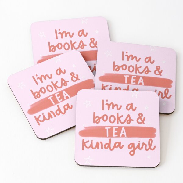 Item preview, I'm a books & tea kinda girl designed and sold by Starbubblepress.