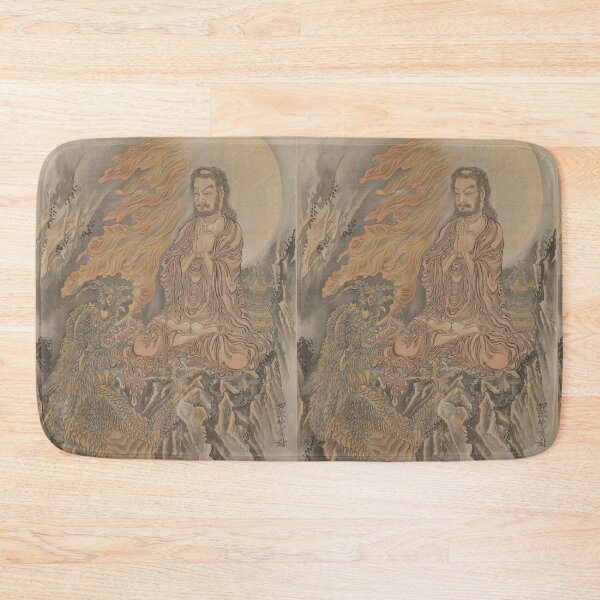 Item preview, Vintage Japanese Artwork - Shakyamuni Conquering the Demons - by Kawanabe Kyosai designed and sold by TheHappyK.