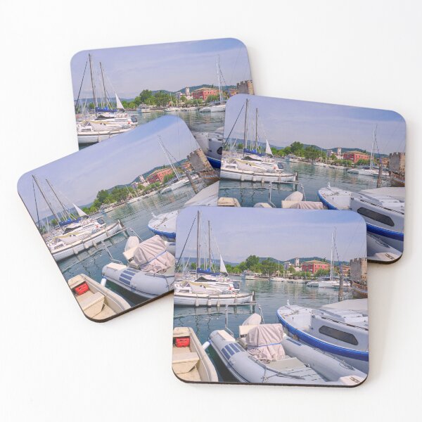 Item preview, Flags Flying at Bardolino Marina  designed and sold by Violaman.
