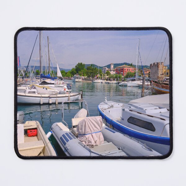 Item preview, Flags Flying at Bardolino Marina designed and sold by Violaman.