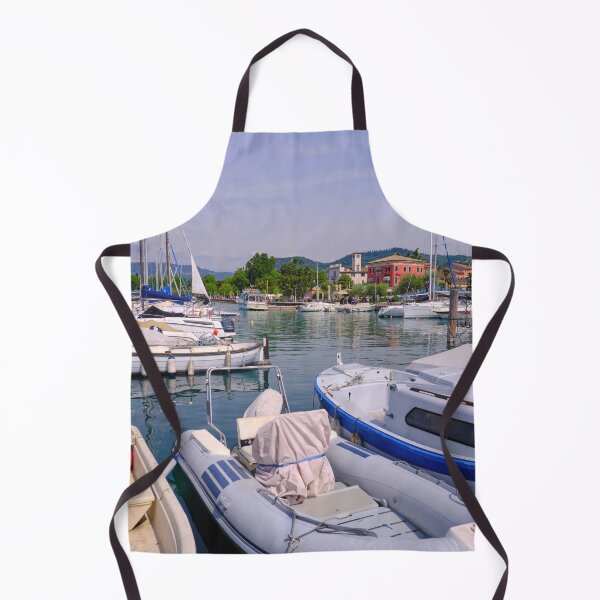 Item preview, Flags Flying at Bardolino Marina designed and sold by Violaman.