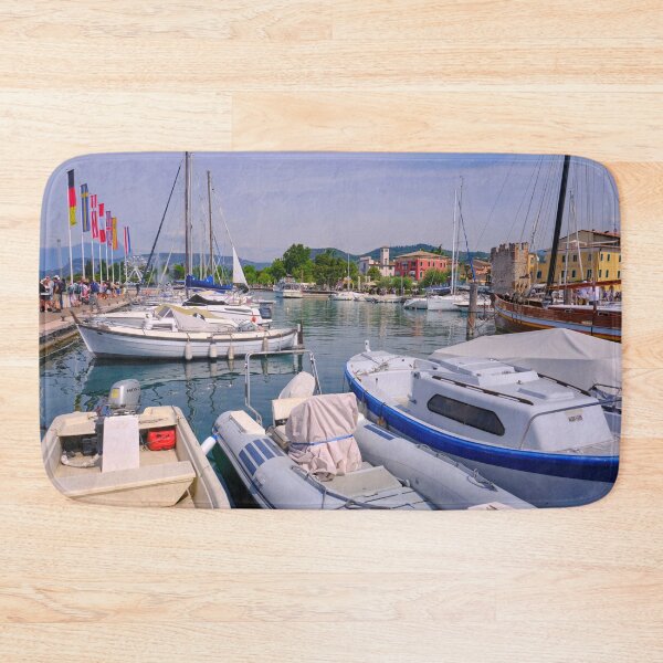 Item preview, Flags Flying at Bardolino Marina  designed and sold by Violaman.