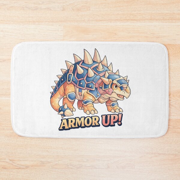 Item preview, Robot Ankylosaurus Mech Dino Armor Tee designed and sold by SoftSproutstu.