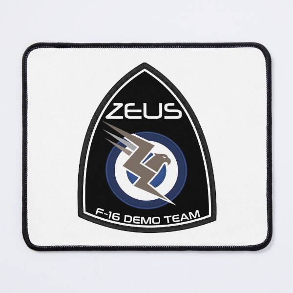 Item preview, Official Patch of the Hellenic Air Force F-16 Demo Team "Zeus" designed and sold by CharlieDesings.