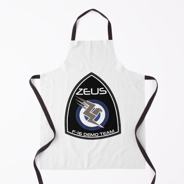 Item preview, Official Patch of the Hellenic Air Force F-16 Demo Team "Zeus" designed and sold by CharlieDesings.