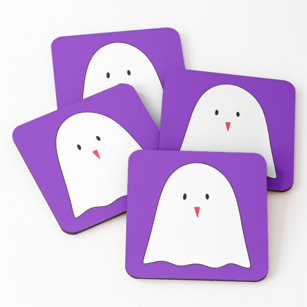 Item preview, Cute Little White Ghost Illustration designed and sold by ubborn.