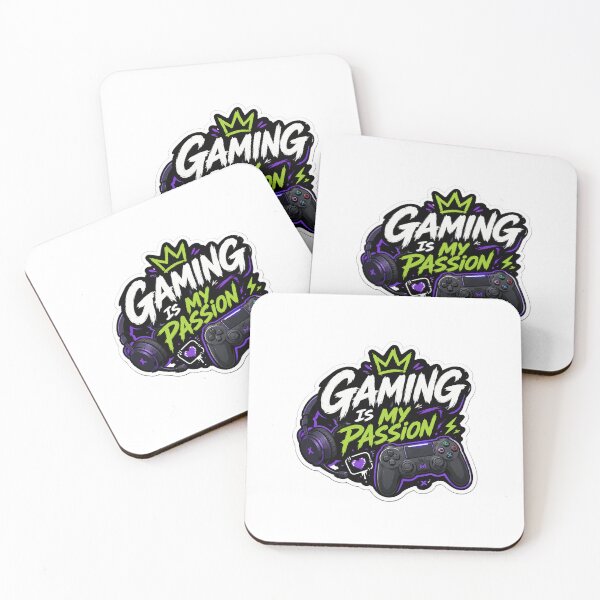 Item preview, Gaming Is My Passion Sticker | Gamer Controller Neon Gaming Decal designed and sold by vncreation.
