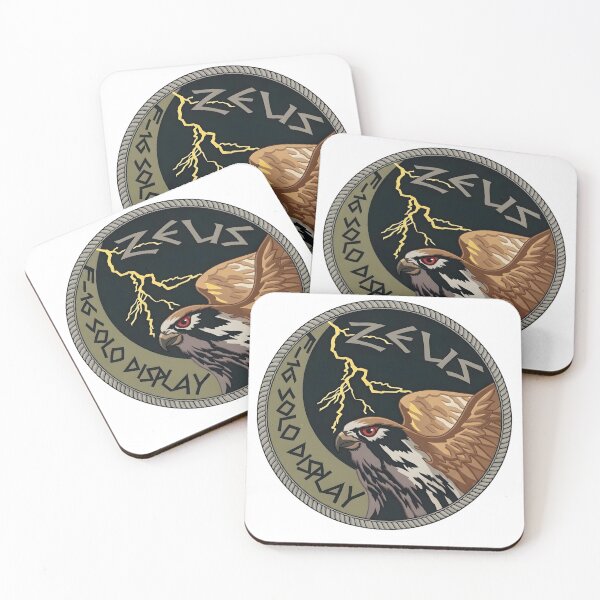 Item preview, Patch of the Hellenic Air Force F-16 "Zeus" Solo Display Team designed and sold by CharlieDesings.