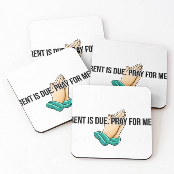 Item preview, Rent Is Due Pray For Me T-Shirt - Funny Broke Gift designed and sold by Malented.