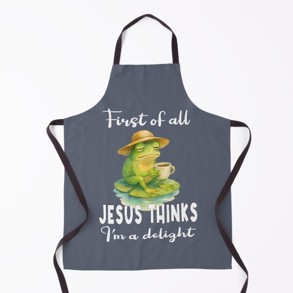 Item preview, First of All Jesus Thinks Im A Delight Frog Coffee Meme designed and sold by Colorfulman.