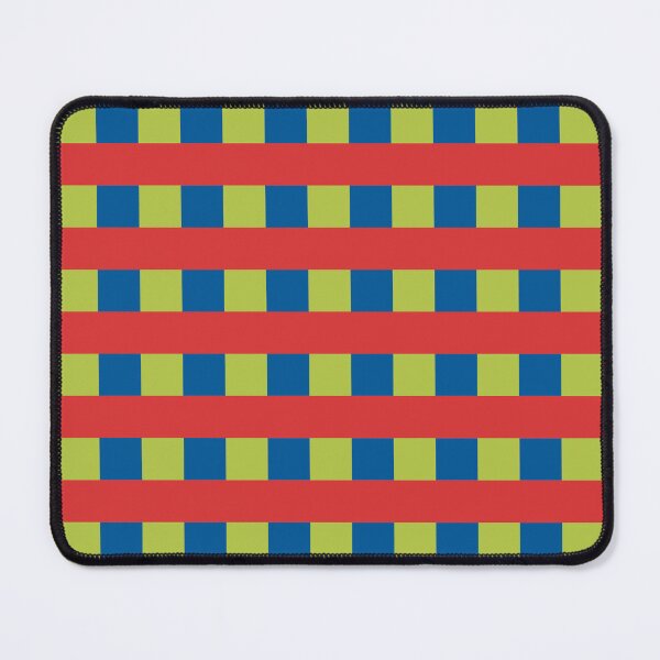 Item preview, Modernist Geometric Pattern Red Blue and Green designed and sold by tonymagnerart.